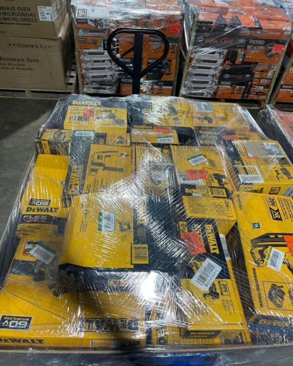 Dewalt tool pallets for sale